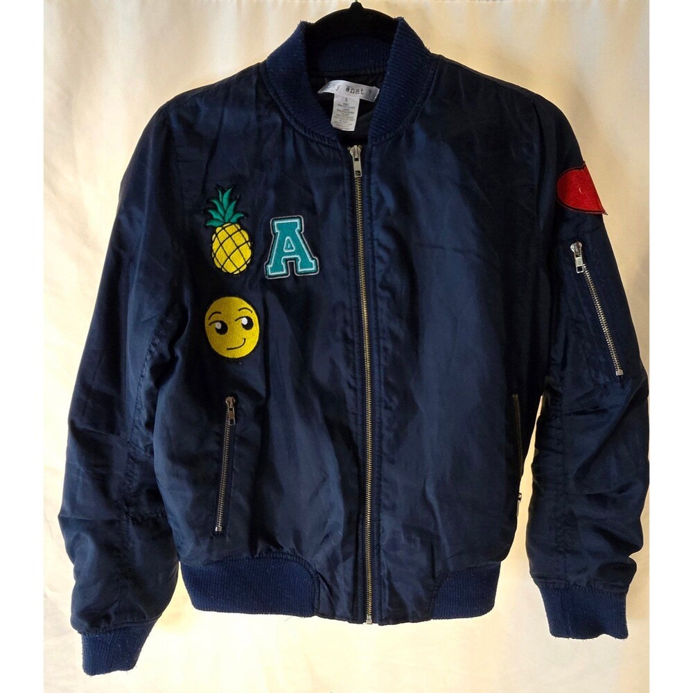 Say What Navy Bomber Jacket